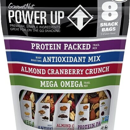 Power Up Trail Mix Variety, Assorted, 2.25 Ounce (Pack of 8)